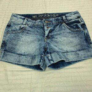 🦜    EXPRESS WOMENS JEANS SHORTS SIZE 6  🦜
